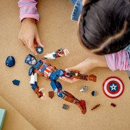 LEGO SUPER HEROES FIGURINA DE CONSTRUCTIE CAPTAIN AMERICA 76258