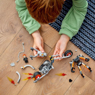 LEGO SUPER HEROES ROBOT SI MOTOCICLETA CALARETUL FANTOMA 76245