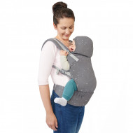 MARSUPIU ERGONOMIC KINDERKRAFT HUGGY, GREY