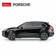 MASINA CU TELECOMANDA PORSCHE CAYENNE TURBO NEGRU CU SCARA 1 LA 24