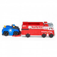 PATRULA CATELUSILOR CAMION DE POMPIERI CU FIGURINA METALICA
