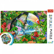 PUZZLE TREFL SPIRAL 1040 PIESE ANIMALE TROPICALE