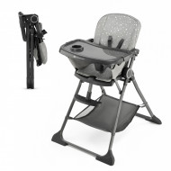 SCAUN DE MASA KINDERKRAFT FOLDEE, PLIABIL, GREY