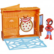 SPIDEY PRIETENII EXTRAORDINARI CITY BLOKS SET DE CONSTRUCTIE PIZZERIE
