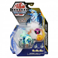 BAKUGAN PLATINUM POWERUP S4 DRAGONOID NANO SLEDGE SI NANO LANCER