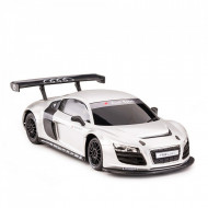 MASINA CU TELECOMANDA AUDI R8 ALB CU SCARA 1 LA 24