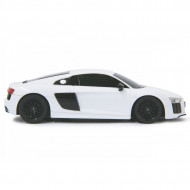 MASINA CU TELECOMANDA AUDI R8 ALB CU SCARA 1 LA 24