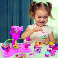 MASINA DE INGHETATA DE PLASTILINA MINNIE CU DECORATIUNI COLORATE