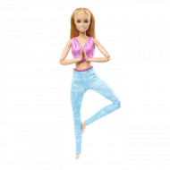 PAPUSA BARBIE MADE TO MOVE BLONDA CU TOP MOV