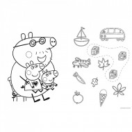 PUZZLE TREFL PRIMO 24 SUPER MAXI DISNEY PEPPA PIG