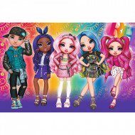PUZZLE TREFL PRIMO SUPER SHAPE XXL 104 RAINBOW HIGH