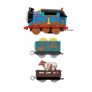 THOMAS LOCOMOTIVA MOTORIZATA THOMAS CU 2 VAGOANE