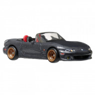 HOT WHEELS PREMIUM SET 2 MASINUTE METALICE MAZDASPEED MIATA SI MAZDA RX7 FC PANDEM SCARA 1:64
