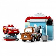 LEGO DUPLO DISTRACTIE LA SPALATORIE CU FULGER MCQUEEN SI MATER 10996
