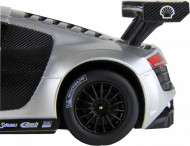 MASINA CU TELECOMANDA AUDI R8 ARGINTIU CU SCARA 1 LA 24