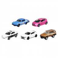 MATCHBOX SET 5 MASINUTE METALICE MBX JAPAN CRUISERS SCARA 1:64