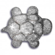 NISIP KINETIC METALE SI MINERALE STRALUCITOARE ARGINTIU