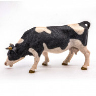 PAPO FIGURINA VACA ALB CU NEGRU