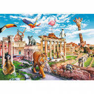 PUZZLE 1000 ORASE AMUZANTE ROMA SALBATICA