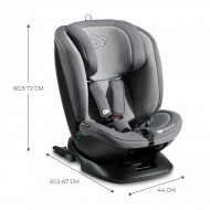SCAUN AUTO KINDERKRAFT XPEDITION 2 I-SIZE 40-150 CM, GREY