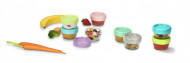 SET 12 RECIPIENT STICLA PENTRU HRANA BEBE, MELII, 59 ML