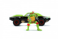 JADA MASINUTA METALICA TESTOASELE NINJA RAPHAEL CHEVY CAMARO 1:24