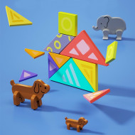 JOC EDUCATIONAL TANGRAM MAGNETIC