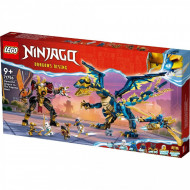 LEGO NINJAGO DRAGONUL STIHIE VS ROBOTUL IMPARATESEI 71796