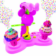 MASINA DE INGHETATA DE PLASTILINA MINNIE CU DECORATIUNI COLORATE