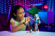MONSTER HIGH PAPUSA FRANKIE STEIN CU ANIMALUT SI ACCESORII
