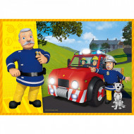 PUZZLE TREFL 4IN1 POMPIERUL SAM - CURAJOSUL SAM