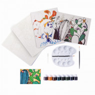 SET DESEN AS ART ACUARELA FLORI