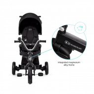 TRICICLETA KINDERKRAFT EASYTWIST, BLACK