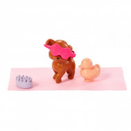 BARBIE SET DE JOACA CU ACCESORII PAPUSA BARBIE O ZI LA SPA