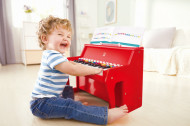 HAPE PIAN ELECTRONIC ROSU CU LUMINI