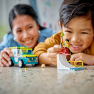 LEGO CITY AMBULANTA DE URGENTA SI PRACTICANT DE SNOW BOARDING 60403