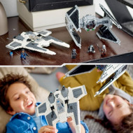 LEGO STAR WARS FING FIGHTER MANDALORIAN VS TIE INTERCEPTOR 75348