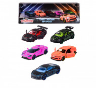 MAJORETTE SET 5 MASINUTE METALICE DE CURSE SCARA 1:64