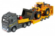 MAJORETTE VOLVO CAMION SI INCARCATOR FRONTAL SCARA 1 LA 43