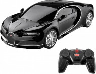 MASINA CU TELECOMANDA BUGATTI CHIRON NEGRU CU SCARA 1 LA 24