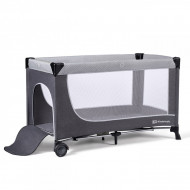 PATUT DE CALATORIE KINDERKRAFT LEODY, CU ACCESORII, GREY
