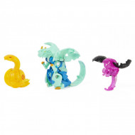 BAKUGAN PLATINUM POWERUP S4 DRAGONOID NANO SLEDGE SI NANO LANCER