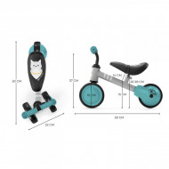 BICICLETA ECHILIBRU KINDERKRAFT CUTIE, TURCOISE