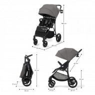 CARUCIORUL KINDERKRAFT ASKOY, GREY