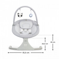 LEAGAN ELECTRIC KINDERKRAFT LULI, 2 IN 1, GREY