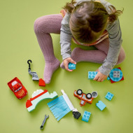 LEGO DUPLO DISTRACTIE LA SPALATORIE CU FULGER MCQUEEN SI MATER 10996