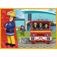 PUZZLE TREFL 4IN1 POMPIERUL SAM - CURAJOSUL SAM