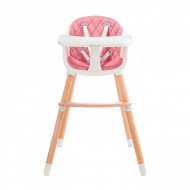 SCAUN DE MASA KINDERKRAFT SIENNA, 2 IN 1, PINK