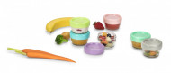 SET 6 RECIPIENTE STICLA PENTRU HRANA BEBE, MELII, 59 ML