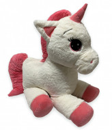 UNICORN DE PLUS 80CM ROZ